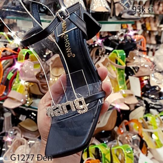 GIÀY GÓT BẢN NGANG  G1277